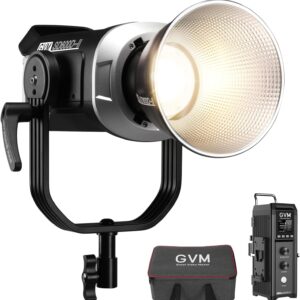 GVM SD600D Color Led Video Lights High Power Studio Monolight