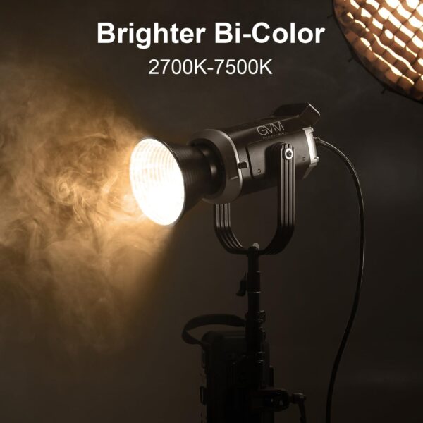 GVM SD600D Color Led Video Lights High Power Studio Monolight - 图片 2