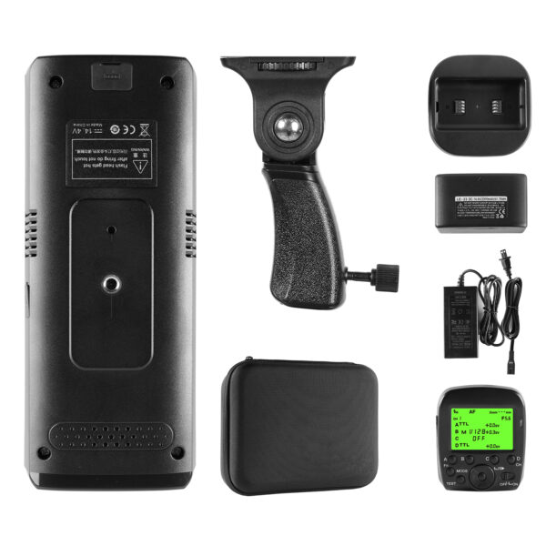 GVM TTL Li-Ion Camera Flash Speedlite with Trigger Kit - 图片 3