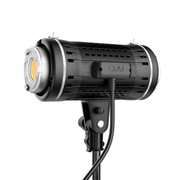 GVM-ST100R 100W Led Video Light RGB+Bi-Color Double Sided Daylight Balanced COB Light 77600 lux/0.5m CRI97+ 12 Built-in Lighting Effects App Control 2700K-7500K Photography Lighting - 图片 25