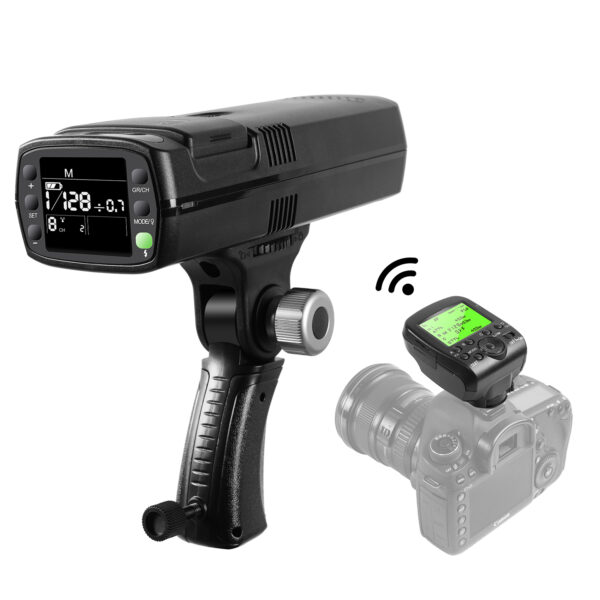 GVM TTL Li-Ion Camera Flash Speedlite with Trigger Kit - 图片 4