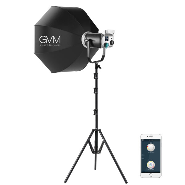 GVM SD200D LED Video Light with Softbox - 图片 5