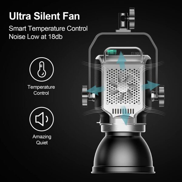 GVM SD200S 200W LED Video Monolight - 图片 2