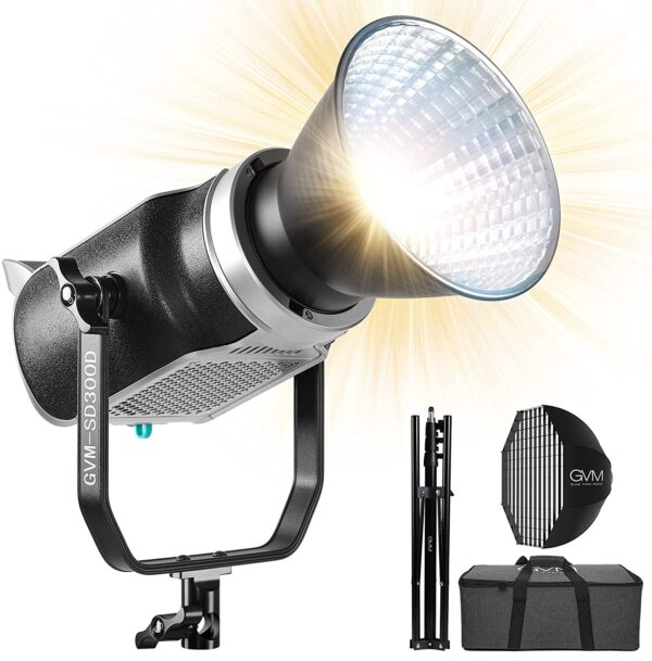 GVM-SD300D 300W  High Power  Bi-Color LED  Monolight kit - 图片 2