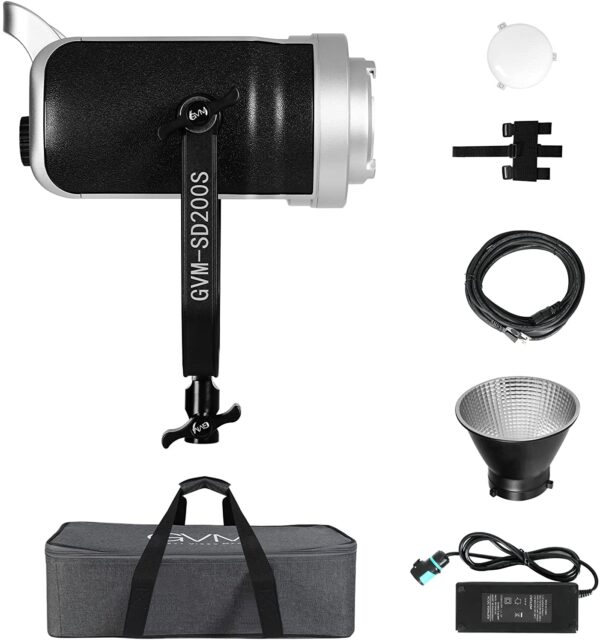 GVM SD200S 200W LED Video Monolight - 图片 4