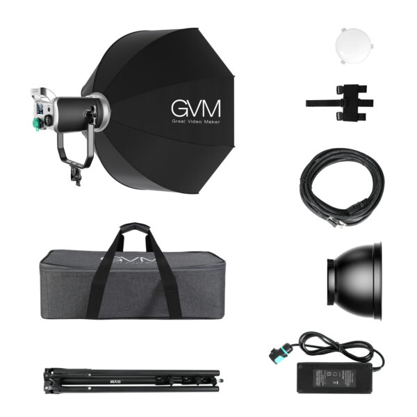 GVM SD200D LED Video Light with Softbox - 图片 16