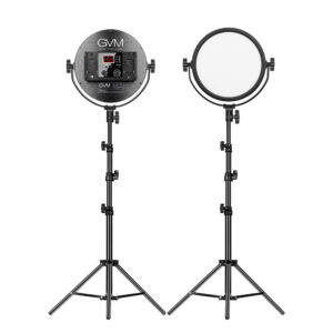 GVM 30W Soft Light Bi-Color LED Key Light  2 lights kit(10")