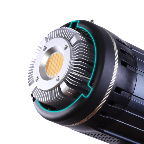 GVM-G100W 90W High Power LED Spotlight Bi-Color Studio Light 3 kits - 图片 3
