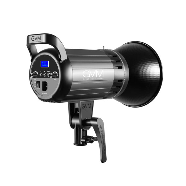 GVM-G100W 90W High Power LED Spotlight Bi-Color Studio Light 3 kits - 图片 4