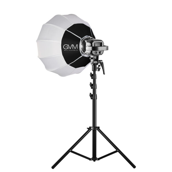 GVM P80PROⅡ 80W LED Monolight Daylight Kit with Lantern Softbox