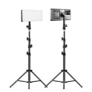 GVM On-Camera 20W Bi-color LED Video Light 2-Light Kit