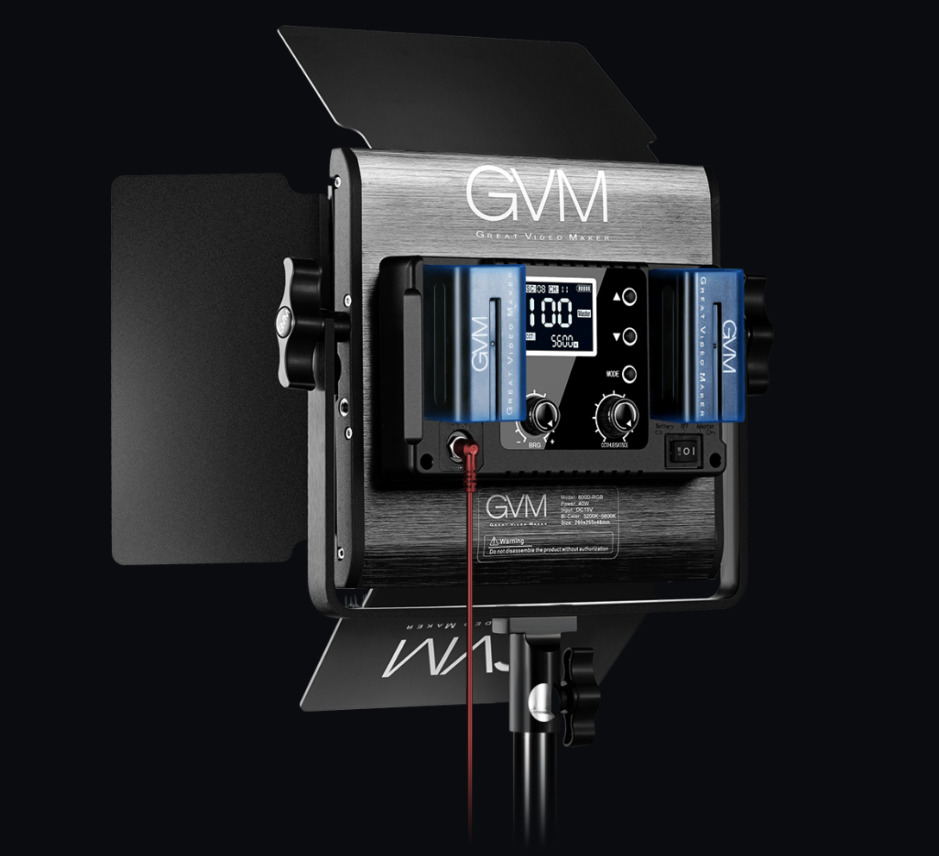 Try to observe the light like a painter and create beautiful portraits with led video light 7