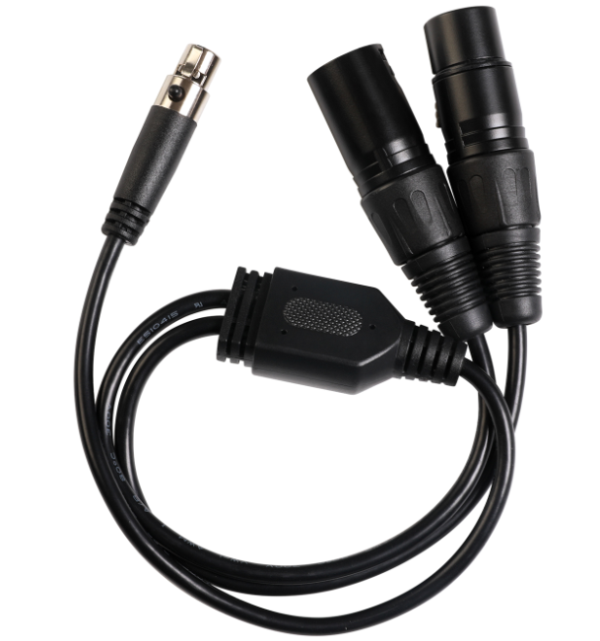 GVM DMX Cable (20") for SD200D / SD200S / SD300D / SD300S / SD200R Video Lights