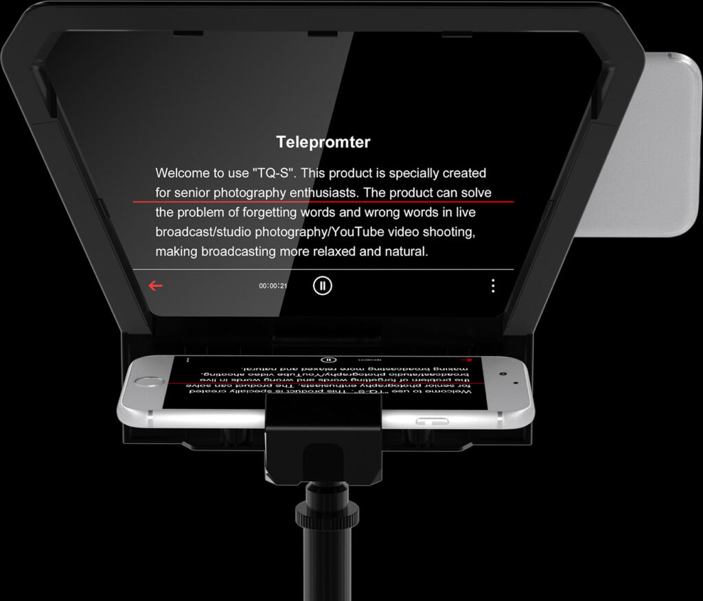 Forget the words when you make a video on self-media?GVM these teleprompters can solve the problem well 8 08
