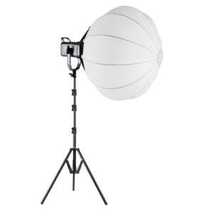 GVM PR150R 150W High Power LED Monolight Bi-Color & RGB Studio Lighting Kit with Lantern Softbox