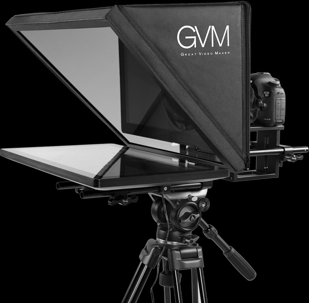 Forget the words when you make a video on self-media?GVM these teleprompters can solve the problem well 11 11
