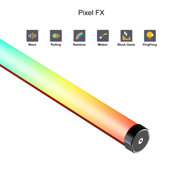 GVM BD45R RGB & Bi-color Colorful stick Tube Light - 图片 8
