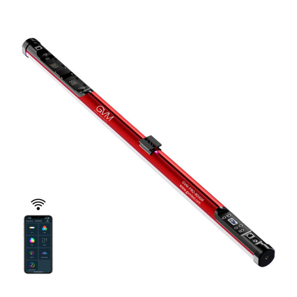 GVM BD45R RGB & Bi-color Colorful stick Tube Light - 图片 2