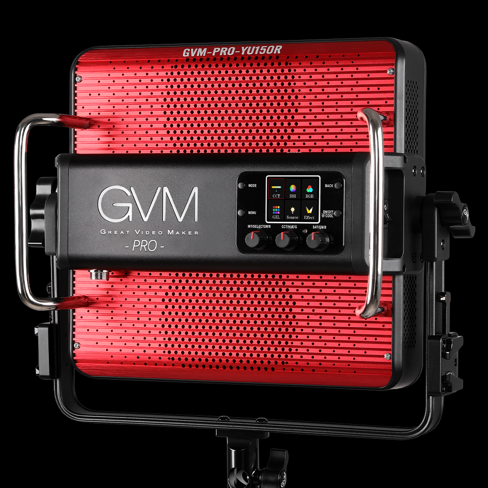 GVM YU150R PRO Led Video Lights Panel Rgb And Bi-Color Studio Light 31 23 1