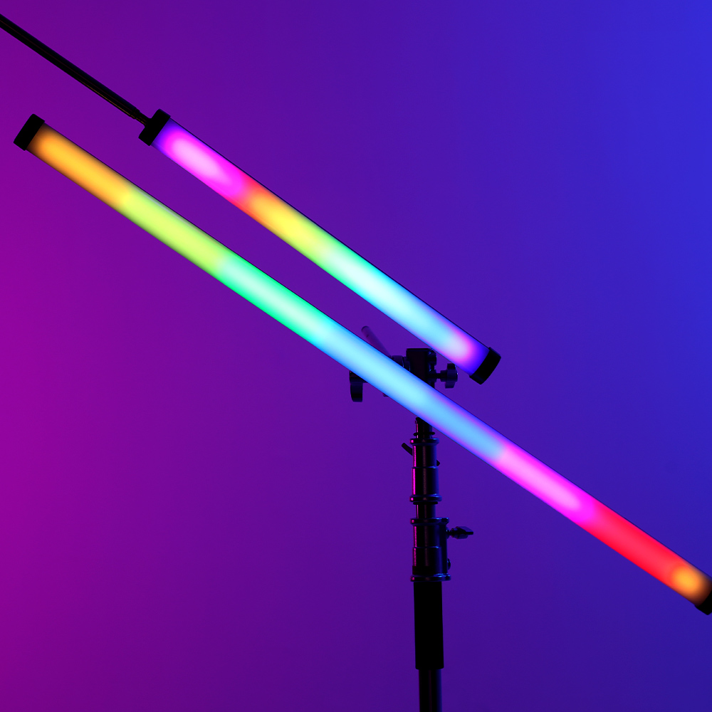 GVM BD45R RGB & Bi-color Colorful stick Tube Light 19 6 9