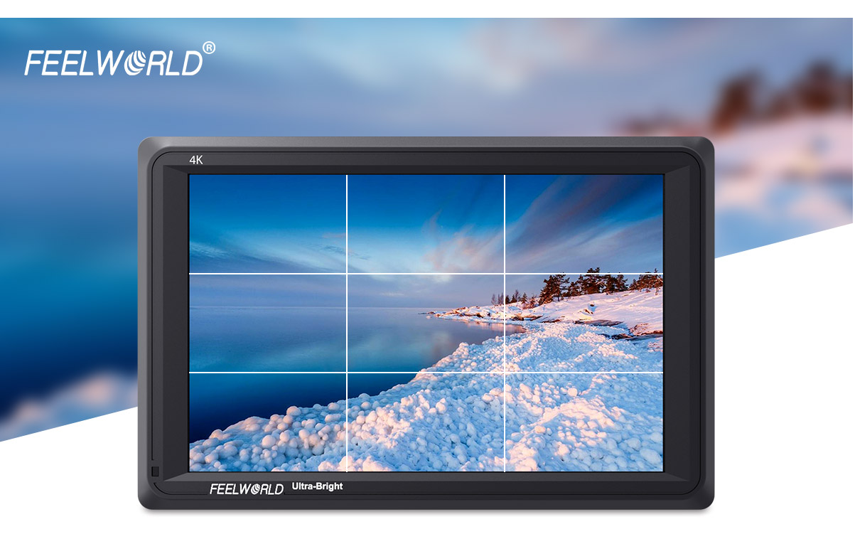 FeelWorld 7" 4K Ultra-Bright Monitor with Loop-Through HDMI 11 7 monitor hdmi