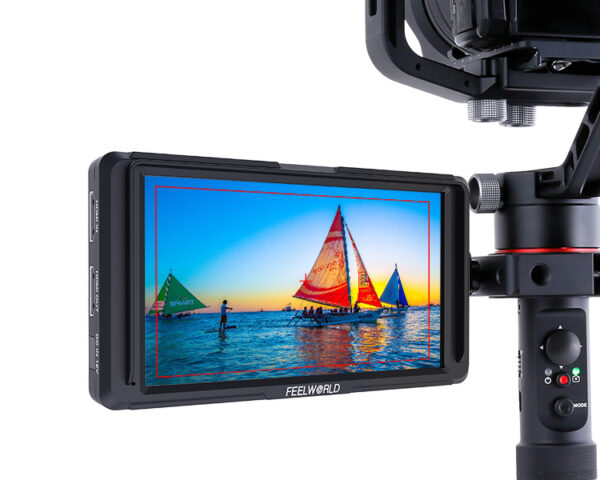 FeelWorld F5 5.0" Full HD HDMI On-Camera Monitor with 4K Support and Tilt Arm - 图片 3