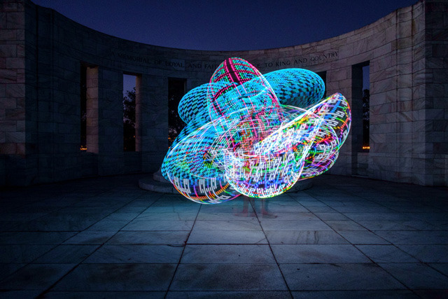 How to use GVM stick lights to take beautiful light painting photography 9 图片9 2