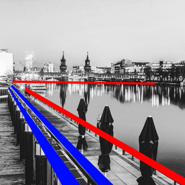 How do you shoot a city street scene? Learn to compose with a sense of line? 2 2 2