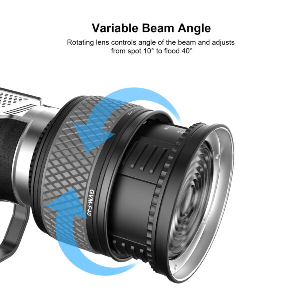 GVM F40 Fresnel Attachment for LED Light Spotlight - 图片 3