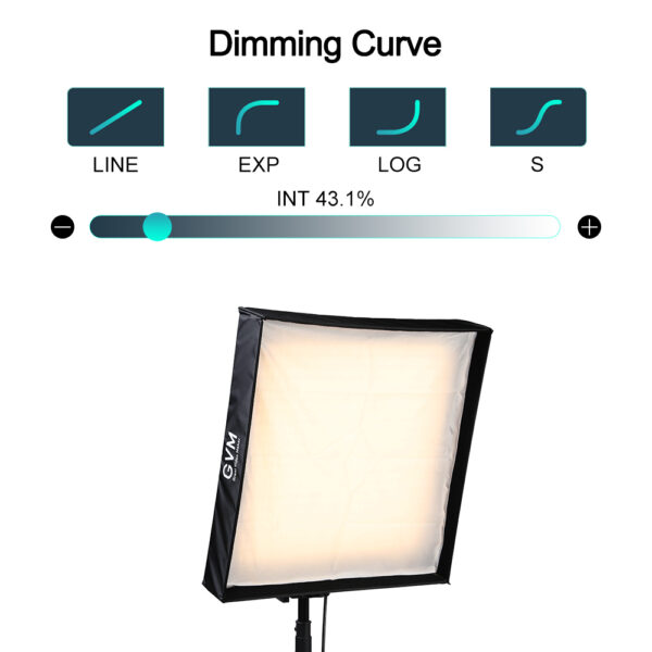 GVM B200C 200W RGB&Bi-Color  Flexible LED Light - 图片 7
