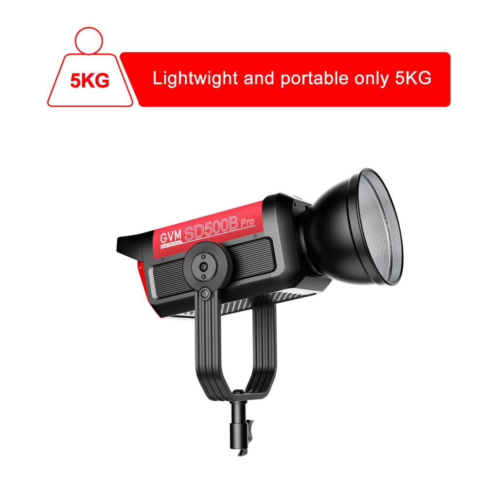 GVM PRO-SD500B 500W Bi-Color Monolight(V-mount && Mesh Bluetooth) 22 SD500 3 1