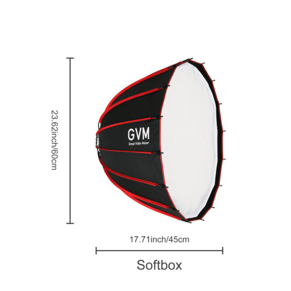 GVM Quick Release And Portable Softbox(23.62'') - 图片 3