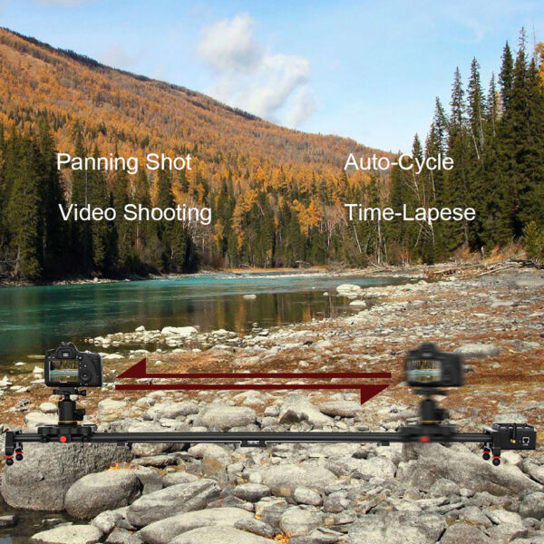 GVM GT-120WD Wireless Carbon Fiber Motorized Camera Slidera - 图片 5