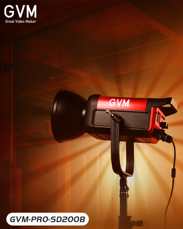 Explore the path of professional light - the upcoming appearance of GVM-PRO series spotlights 4 图片1 1