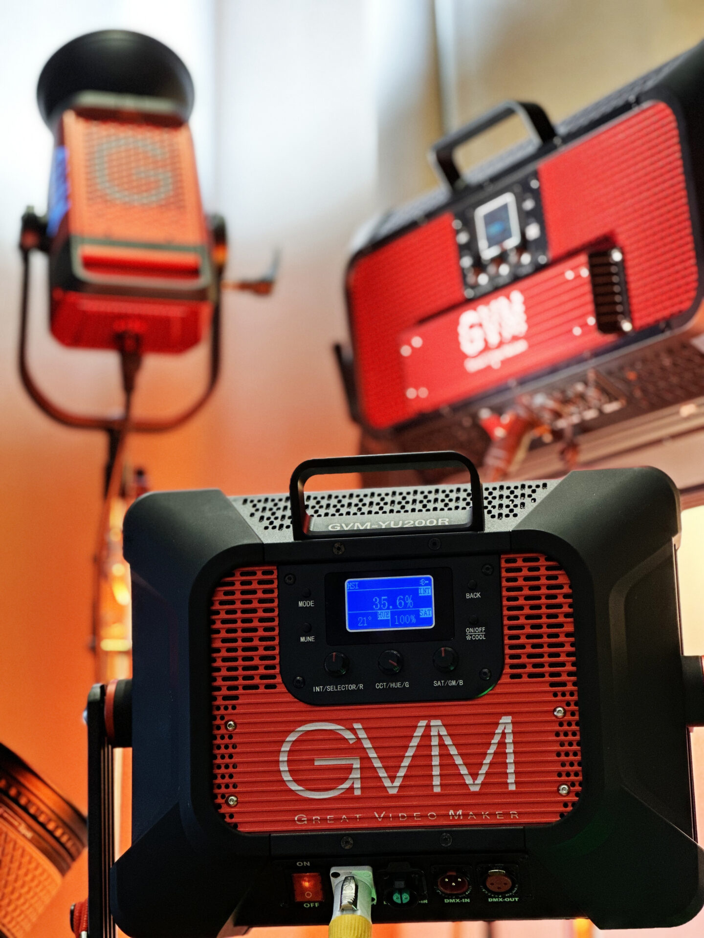 Iron Man Light: Discover the high level of appearance and brightness of GVM Red family luminaires 3 图片3 3 9