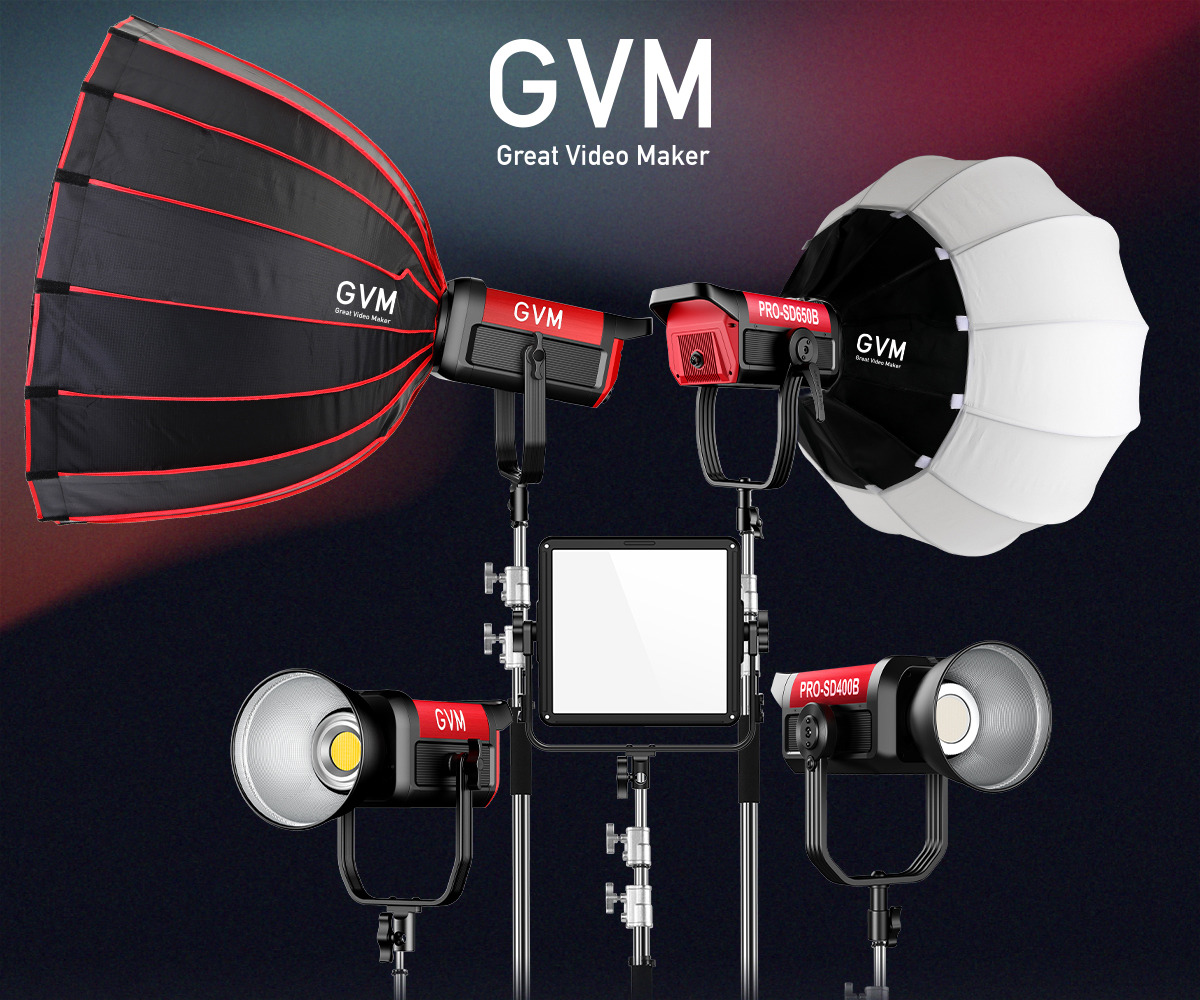 Create excellent light and shadow art - GVM-PRO series spotlights are coming soon 1 图片3