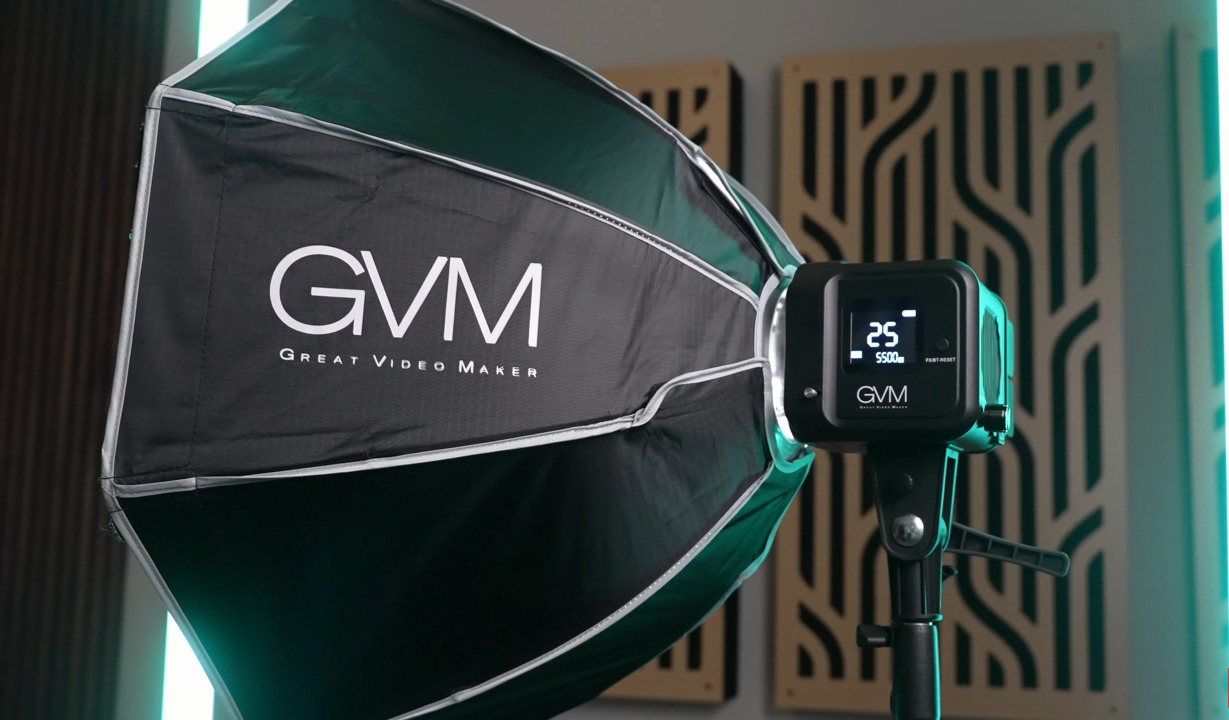 Explore the creative light - the application of GVM-SD80D in LED video light kit 6 图片6 3 1