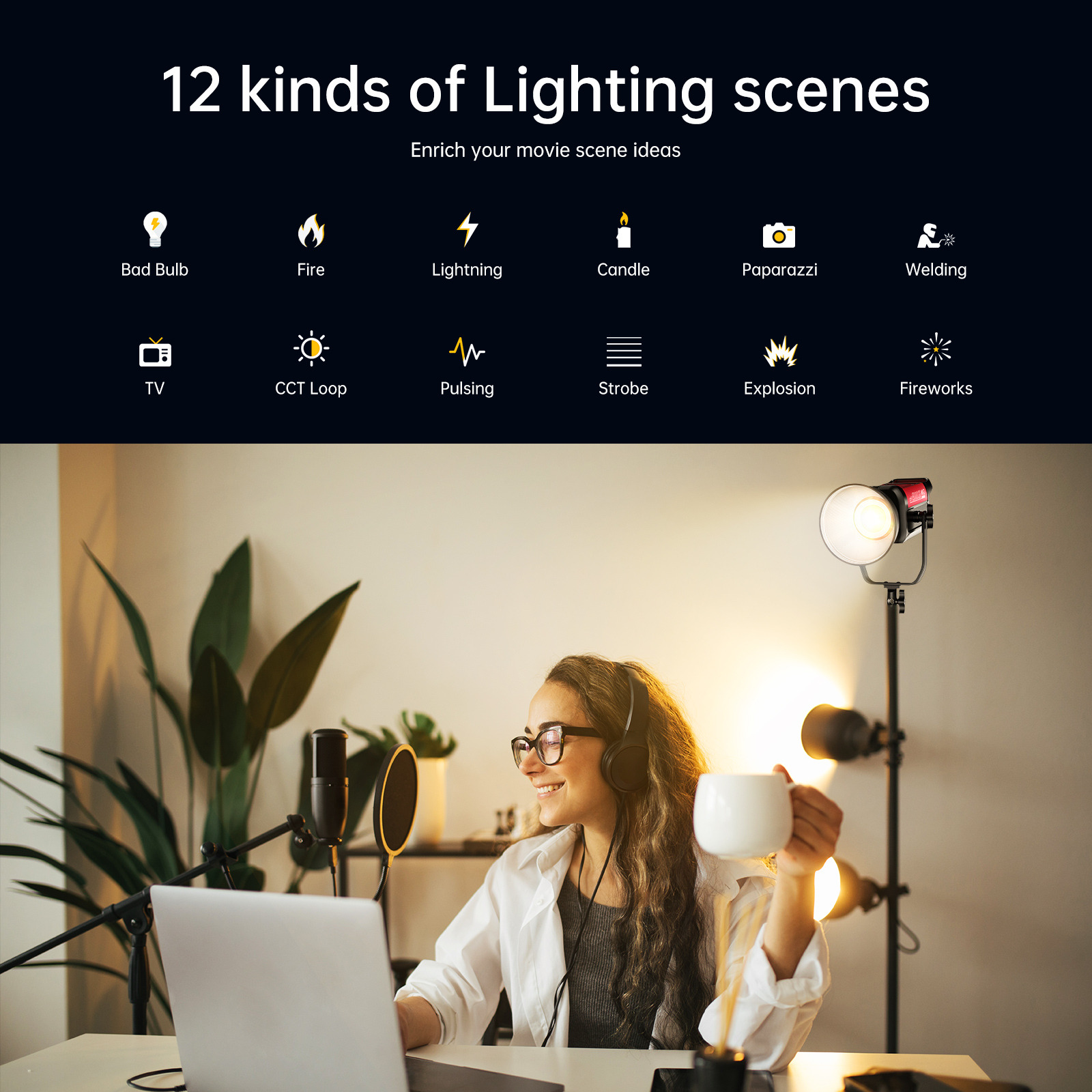 Explore the path of professional light - the upcoming appearance of GVM-PRO series spotlights 7 图片6