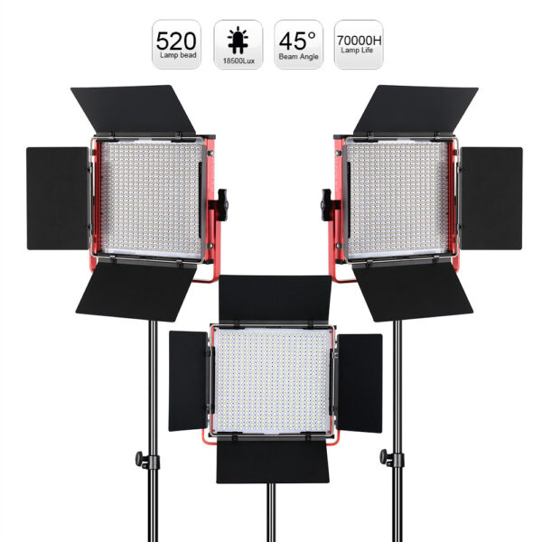 GVM-520LS-R LED Bicolor Display Version - Red Color Single Light -3-Light-kit - 图片 3