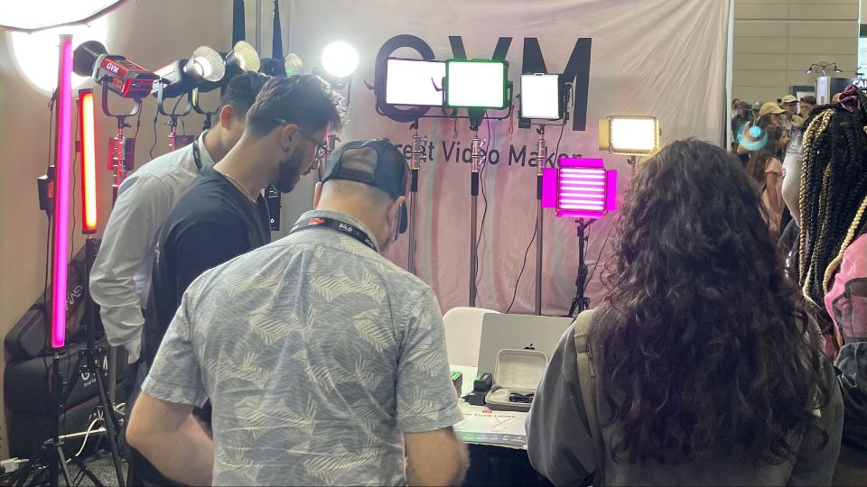 GVM Lighting Shines Bright at B&H's 50th year Anniversary Show 4