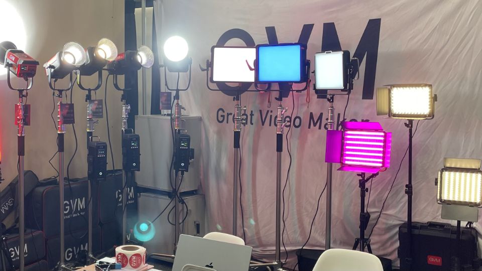 GVM Lighting Shines Bright at B&H's 50th year Anniversary Show 3