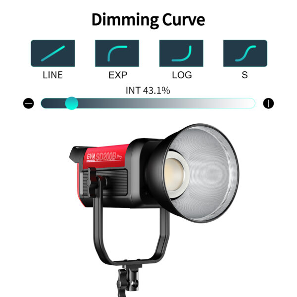 GVM PRO-SD200B 200W And PRO-SD300B 300W Bi-Color Monolight With Softbox 3 kits - Image 7