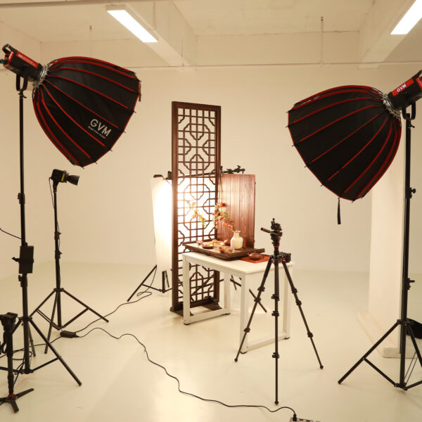GVM PRO-SD200B 200W And PRO-SD300B 300W Bi-Color Monolight With Softbox 3 kits - Image 17