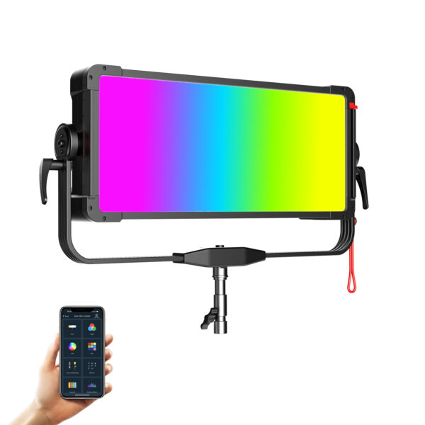 GVM YU600C Led Video Lights Panel Rgb And Bi-Color Studio Light - 图片 2