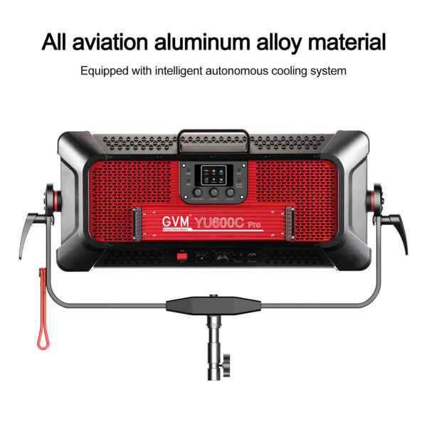 GVM YU600C Led Video Lights Panel Rgb And Bi-Color Studio Light - 图片 5