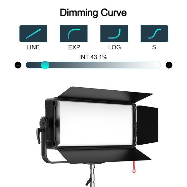 GVM YU600C Led Video Lights Panel Rgb And Bi-Color Studio Light - 图片 12