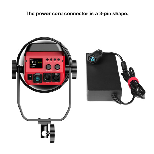 GVM PRO SD300C  300W High Power RGB&Bi-Color Monolight - Image 12