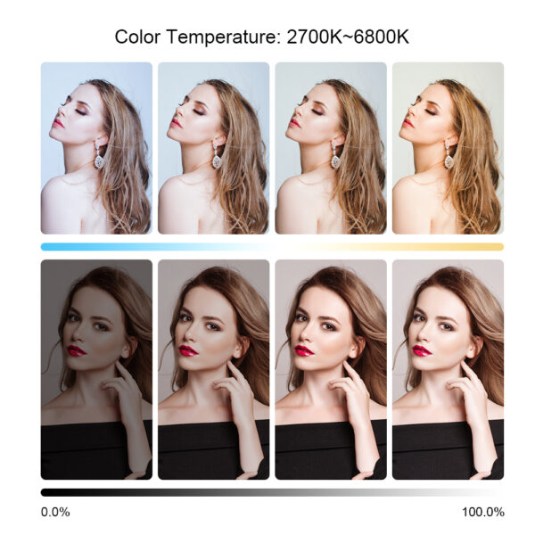 GVM-PD60B Built-in battery model (60W dual color temperature) 3-light set - 图片 8
