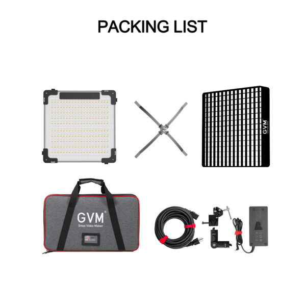 GVM B100C 100W RGB&Bi-Color Flexible LED Light - 图片 12