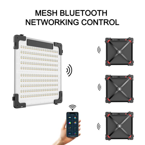 GVM B100C 100W RGB&Bi-Color Flexible LED Light - 图片 9